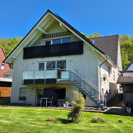 Ferienwohnung Am Fusse Des Eggegebirges Bad Driburg Esterno foto