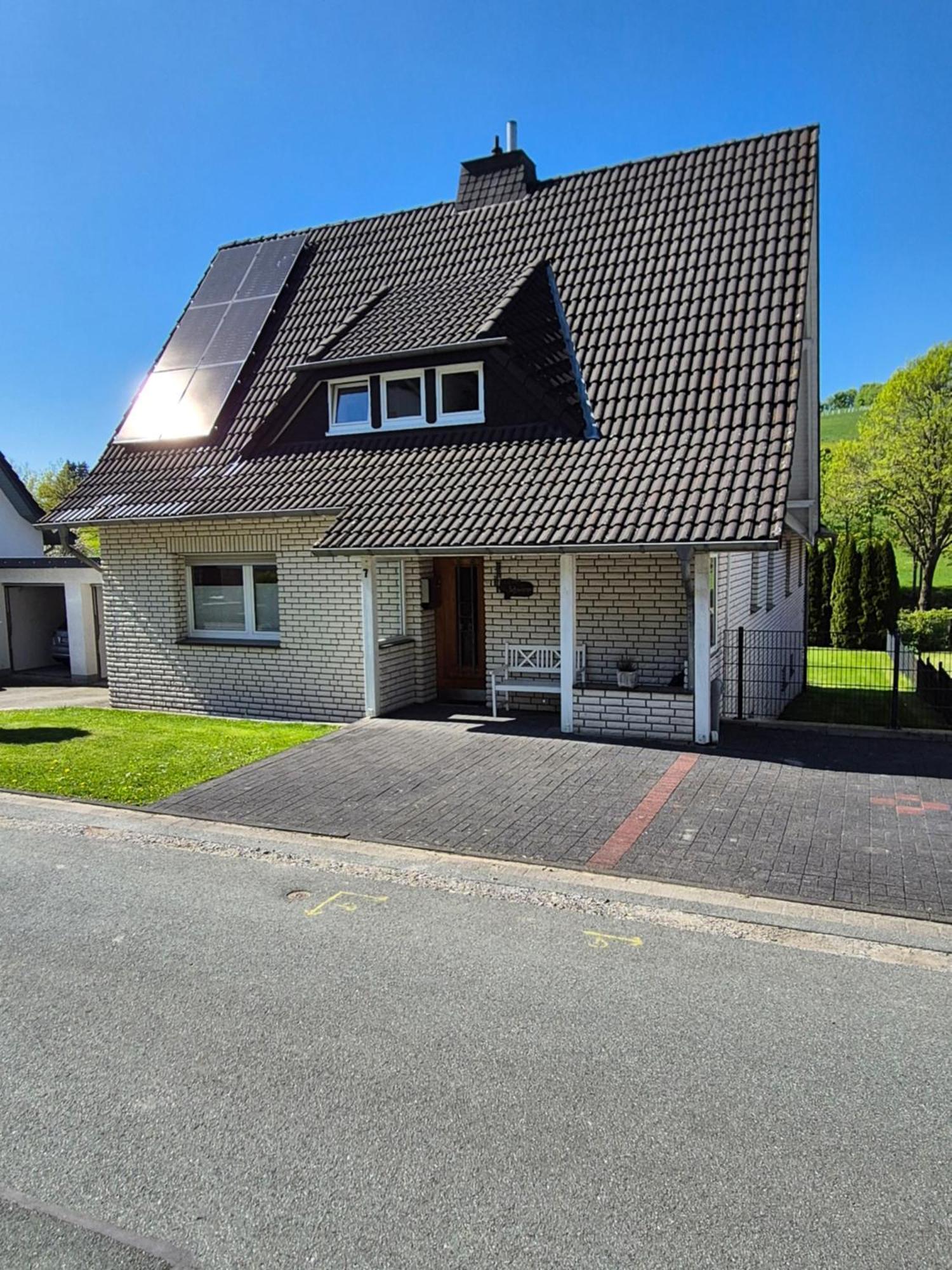 Ferienwohnung Am Fusse Des Eggegebirges Bad Driburg Esterno foto