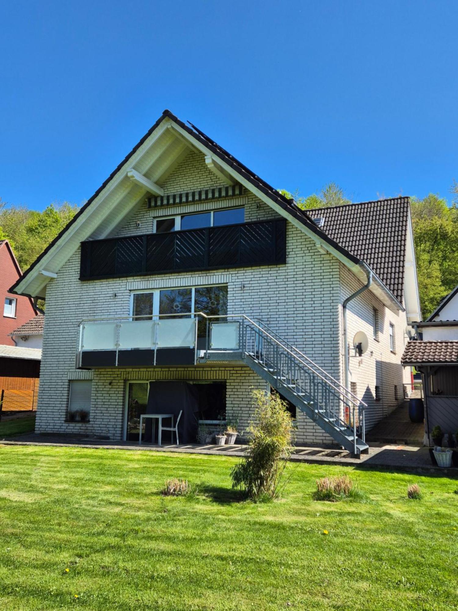 Ferienwohnung Am Fusse Des Eggegebirges Bad Driburg Esterno foto